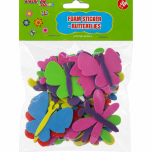 30 PC-FOAM STICKERS - BUTTERFLY - Image 1