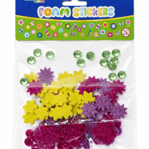 65 PC - FOAM STICKERS - STONES - Image 1