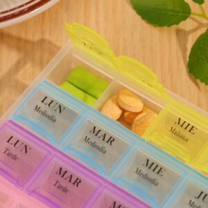 Pill Organizer Weekly 4 Times A Day (Esp) - Image 3
