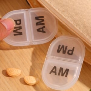 Pill Organizer Daily AM/PM 2pc - Image 5