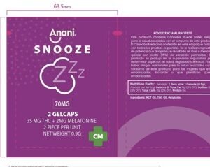 ANANI SNOOZE 70mg - Image 1