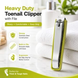TOENAIL CLIPPER WITH FILE 8.5CM - Image 3