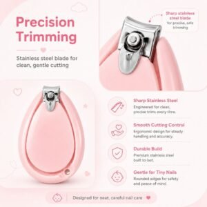 BABY SAFE NAIL CLIPPER 5CM - Image 5