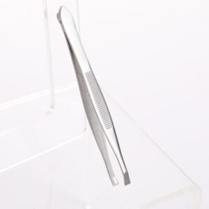 SQUARE TIP TWEEZERS 8.8CM - Image 2