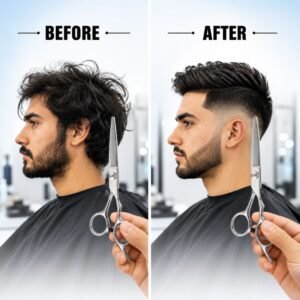 PROFESSIONAL BARBER SCISSORS 17CM - Image 7