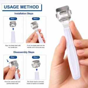 SHAVER WITH REPLACEBLE BLADES 14 X 3CM - Image 5