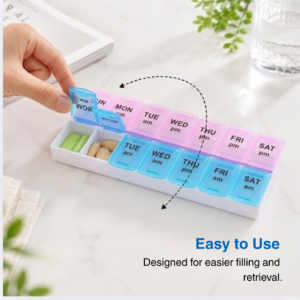 Pill Organizer Weekly Twice a Day (Eng) - Image 4
