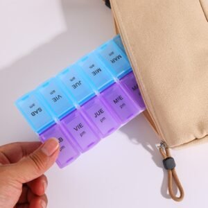 Pill Organizer Weekly Twice A Day (Esp) - Image 2