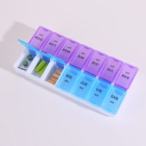 Pill Organizer Weekly Twice A Day (Esp) - Image 5