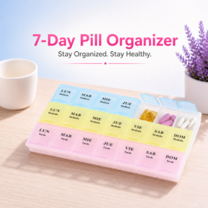 Pill Organizer Weekly 3 Times A Day (Esp) - Image 3