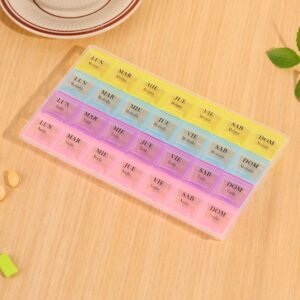 Pill Organizer Weekly 4 Times A Day (Esp) - Image 5