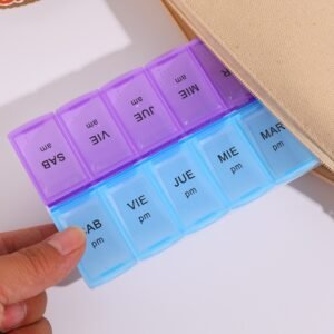 Pill Organizer Weekly Pop Up Twice A Day (Esp) - Image 5