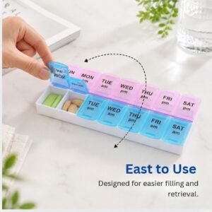 Pill Organizer Weekly Pop Up Twice A Day (Esp) - Image 4