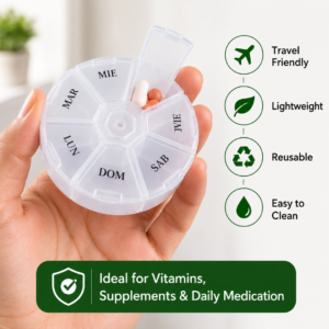 Pill Organizer Weekly Portable (Esp) - Image 7