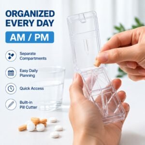 Pill Organizer Pill Cutter - Image 3