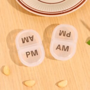 Pill Organizer Daily AM/PM 2pc - Image 4