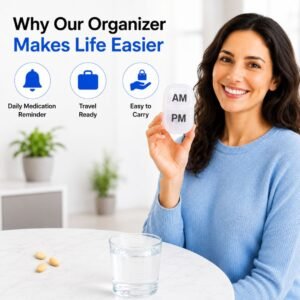 Pill Organizer Daily AM/PM 2pc - Image 7