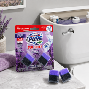 2pcs Toilet Cleaning Blocks (Lavender) - Image 5