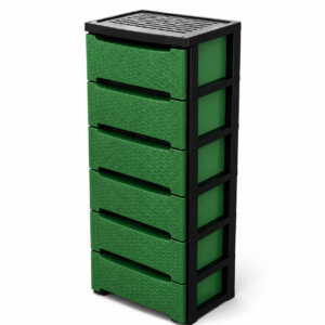 Gaveteros de 6 Gavetes (Negro/Gris/Marron/Crema/Azul/Verde) - Image 6